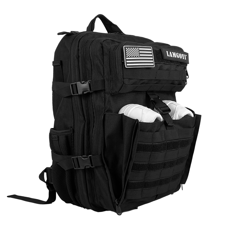 Black BACKPACK With Shoes Warehouse